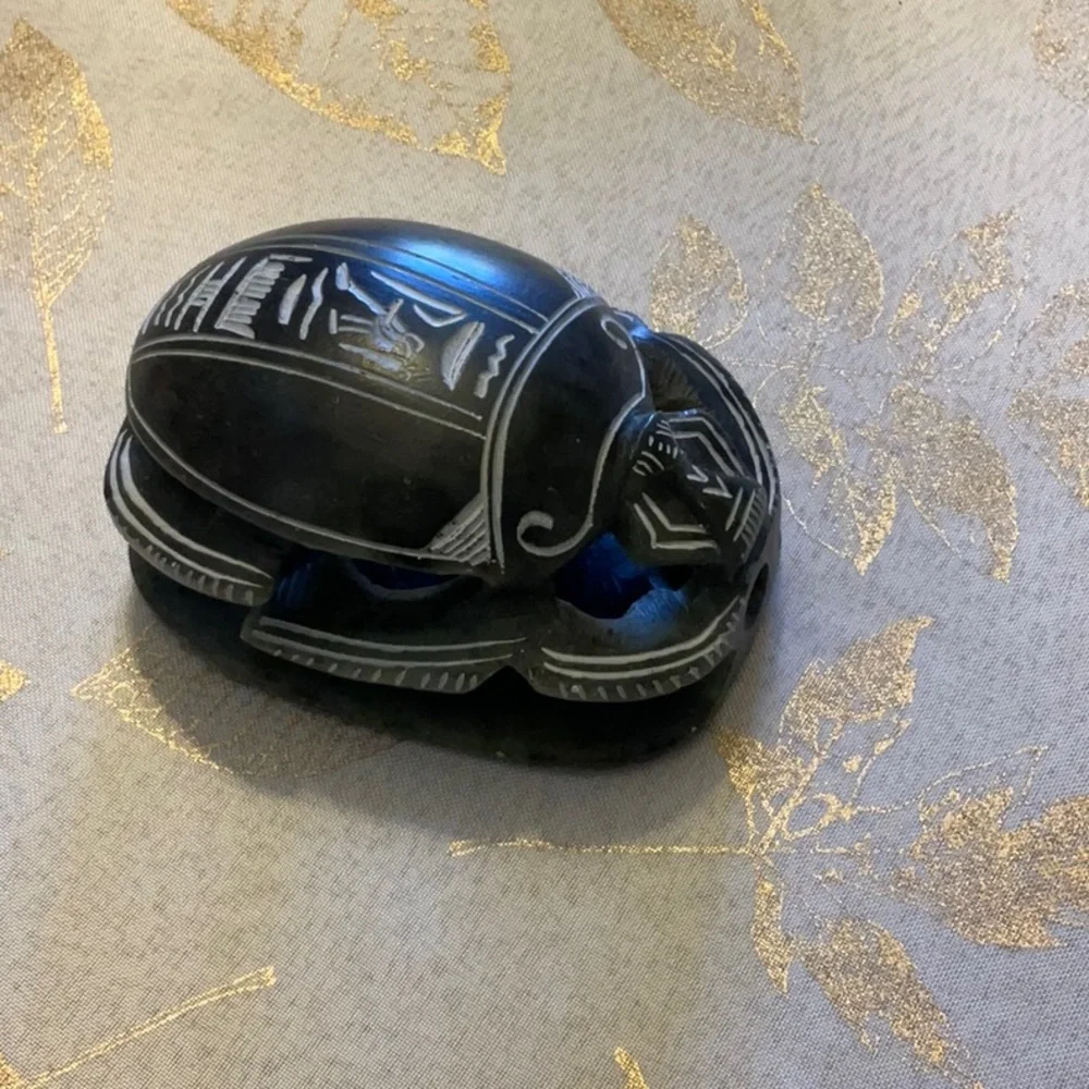 EGYPTIAN SCARAB-brought back from trip to Egypt! - Picture 1 of 5